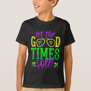 Camiseta Carnaval Déjalo que los buenos tiempos rueden 