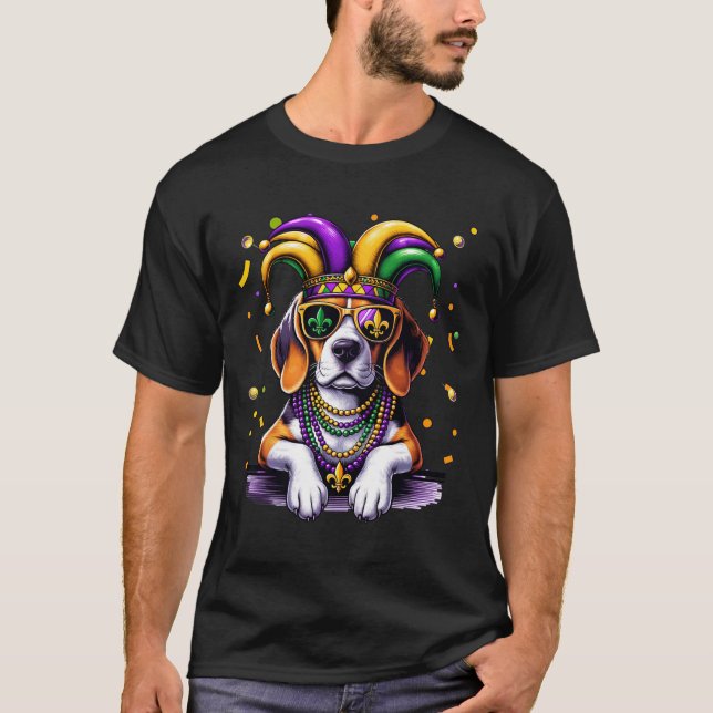 Camiseta Carnaval del Festival del Perro de Beagle Bead Bea (Anverso)