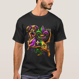 Camiseta Carnaval del Pastor Alemán de Perros de Pastor