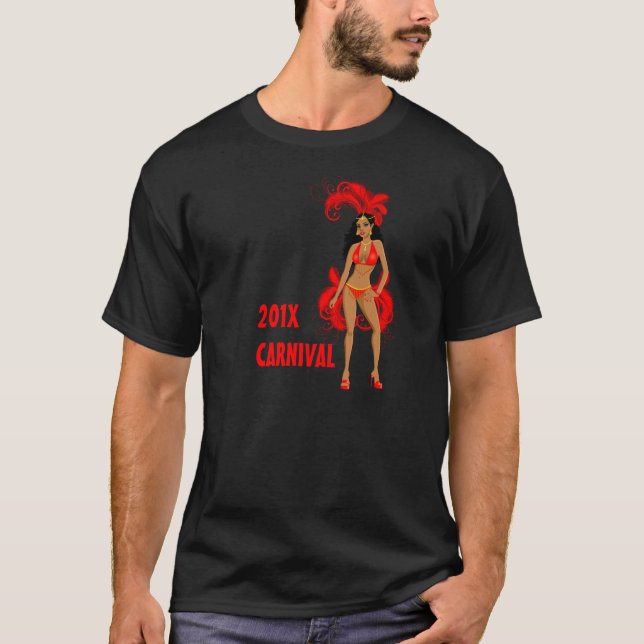 Camiseta Carnaval, Halloween o concurso de belleza (Anverso)