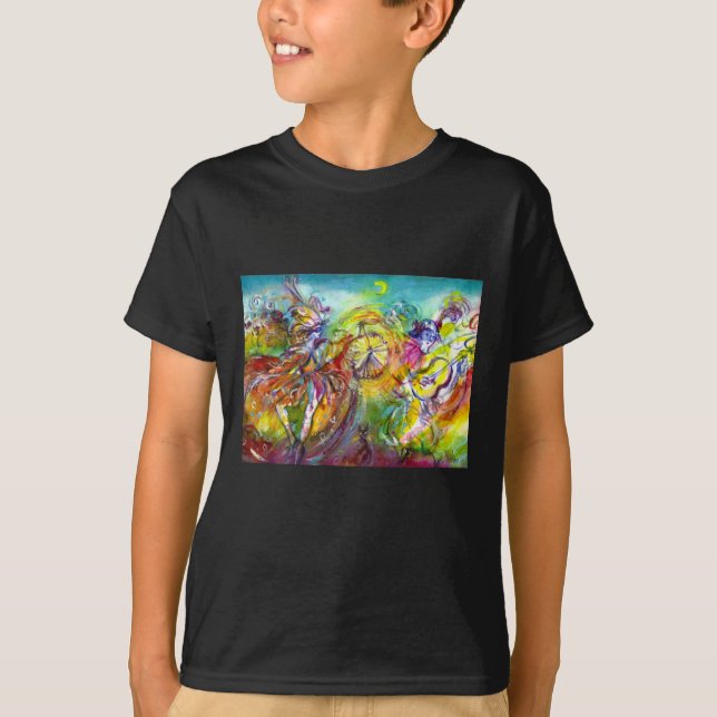 Camiseta CARNAVAL ITALIANO, baile veneciano de mascaradas,  (Anverso)