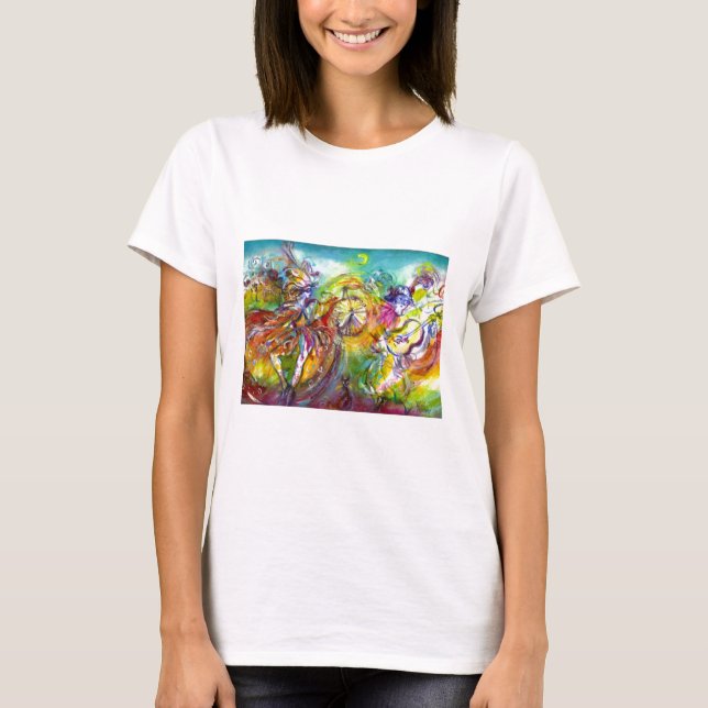 Camiseta CARNAVAL ITALIANO, baile veneciano de mascaradas,  (Anverso)