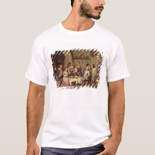 Camiseta Carnaval: "Le Roi Boit", 1690 (aceite en el cobre)