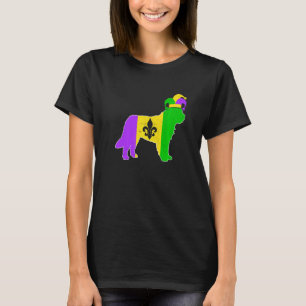 Camiseta Carnavales Bernard Dog Mardi Gras Funny Puppy Jest