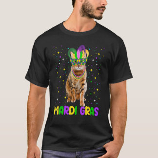 Camiseta Carnavales de Mardi Gras Cutan Animales Graciosos
