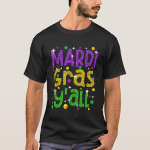 Camiseta Carnavales de Mardi Gras Fiesta Fiesta de Disfrace
