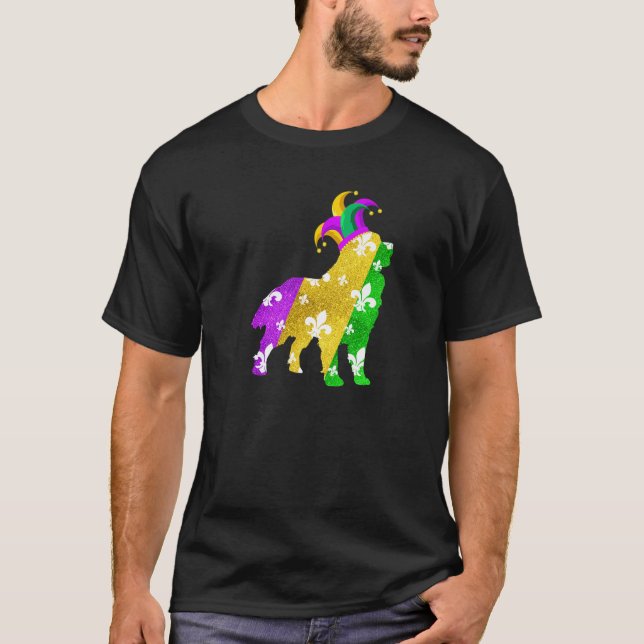 Camiseta Carnavales del perro de montaña mardi Gras de Bern (Anverso)