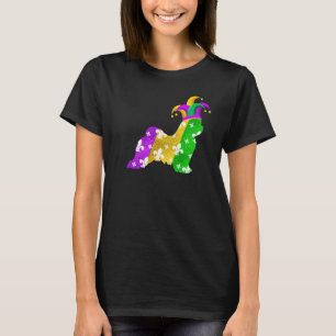 Camiseta Carnavales malteses de Perro Mardi Gras Divertidos