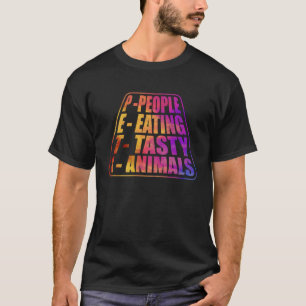 Camiseta Carne Anti-Vegan diciendo 4