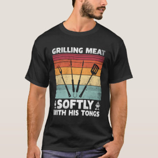 Camiseta Carne asando suavemente con sus Tonos asando barba