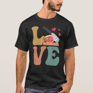 Camiseta Carne Carnicero Cleaver LOVE