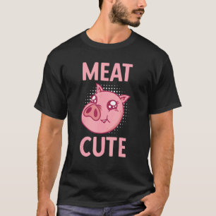 Camiseta Carne Cute Carnicería Carne Tienda