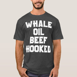 Camiseta Carne de aceite de ballena enganchada