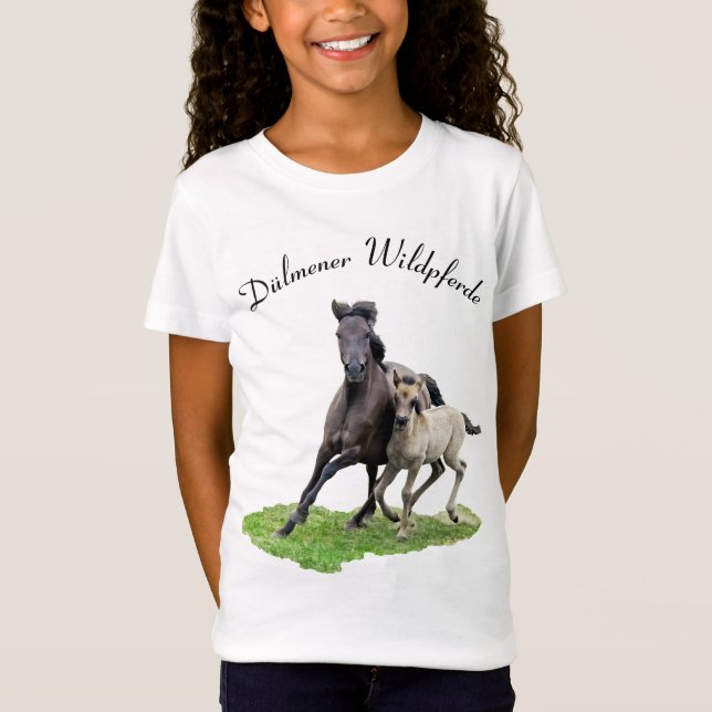 Camiseta Carne de caballo salvaje de Dulmen - Wildpferde Dü (Anverso)