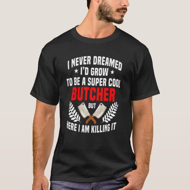 Camiseta Carne de carnicero Guay Flesher Whisperer Tienda d (Anverso)