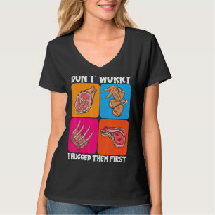 Camiseta Carne de carnicero no se preocupa de que los haya 