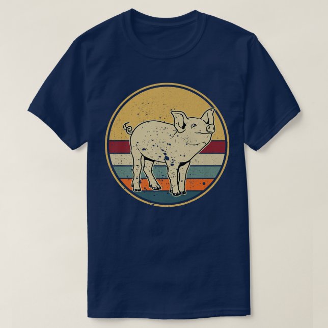 Camiseta Carne de cerdo de granja de cerdo - Ganadero Ganad (Diseño del anverso)
