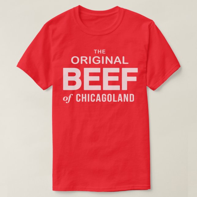 Camiseta Carne de chicagolanda (Diseño del anverso)