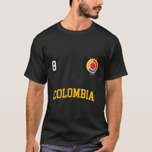 Camiseta Carne de fútbol colombiana no 8