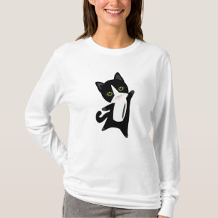 Camiseta Carne de gato Kitty Fur Nose Cute Animals Meow