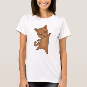 Camiseta Carne de gato Kitty Fur Nose Cute Animals Meow