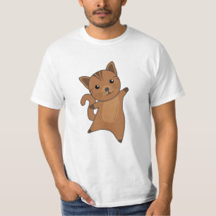 Camiseta Carne de gato Kitty Fur Nose Cute Animals Meow