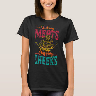 Camiseta Carne De Humo Y Quejas De Aplausos Graciosos De Ca