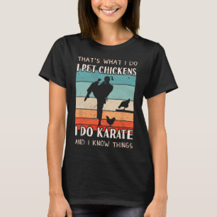 Camiseta Carne de karate - Chicken Breeder Design Women Kar