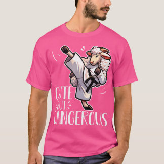 Camiseta Carne de oveja de Taekwondo de karate suave pero p