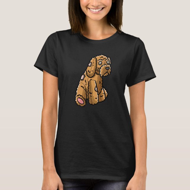 Camiseta Carne de perro Cockapoo Animal relleno (Anverso)