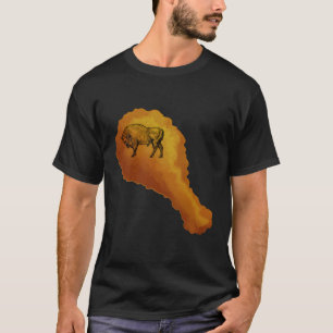 Camiseta Carne de pollo de búfalo picante