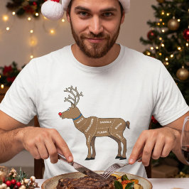 Camiseta Carne de Reno para Navidad