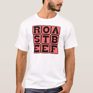 Camiseta Carne de res, sandwich