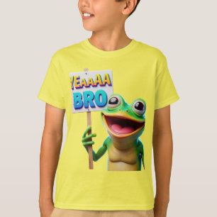 Camiseta Carne de risas con un Rótulo