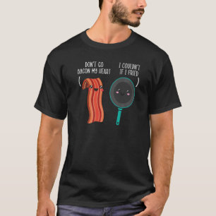 Camiseta Carne de tocino Carne Ketogénica Dieta Alimentaria