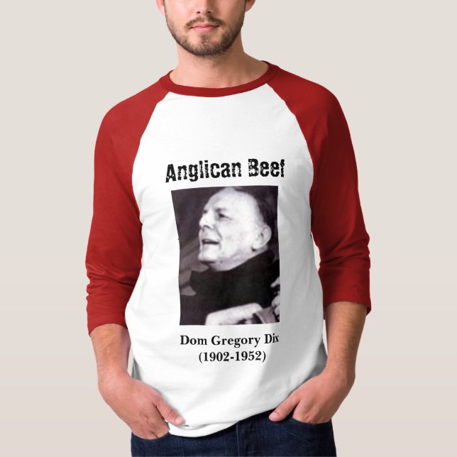 Camiseta Carne de vaca anglicana, DIX de los Dom Gregory (Anverso)