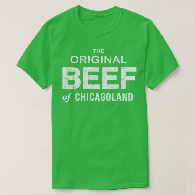 Camiseta Carne de vacuno original de Chicagoland grande en  (Diseño del anverso)