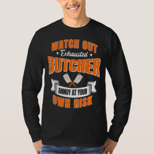 Camiseta Carne del Carnicero Exhausto Flesher Poultry Shop