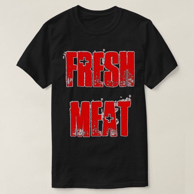 Camiseta Carne fresca (Diseño del anverso)