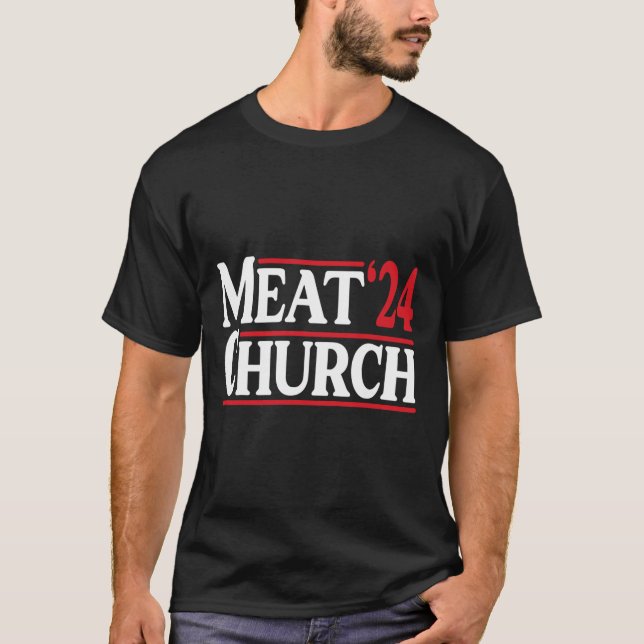 Camiseta Carne Iglesia 24 Bbq  (Anverso)
