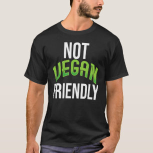 Camiseta Carne Keto No Vegan Amigable Pollo Bacon Diético