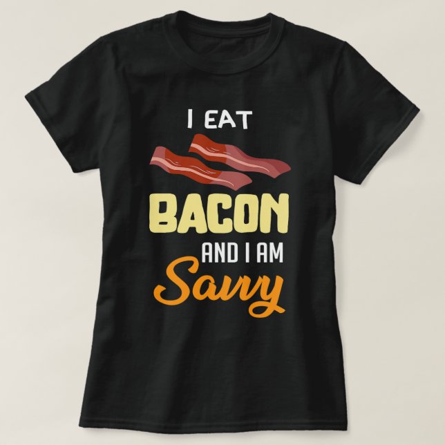 Camiseta Carne Lover Carnicero BBQ Chef Funny Bacon Lover H (Diseño del anverso)