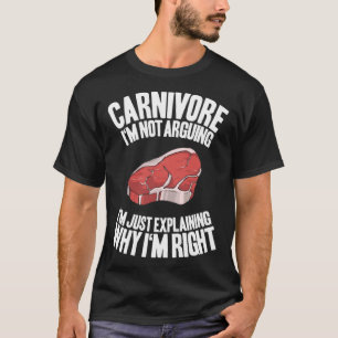 Camiseta Carne No estoy discutiendo la dieta Ketogic Keto C