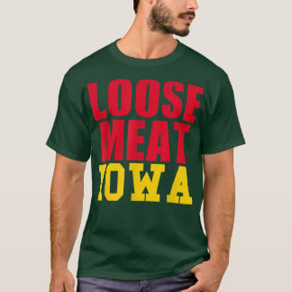 Camiseta Carne suelta Iowa Alimentos Sandwich Estado Favori