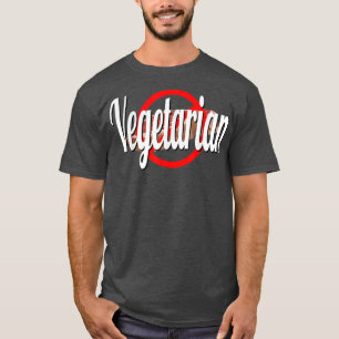 Camiseta Carne vegetariana cruzada