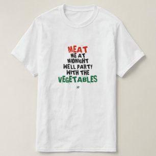 Camiseta Carne y verduras