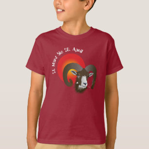 Camiseta Carnero 21. El marzo hasta 20 el abril