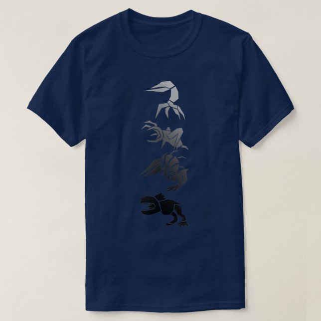 Camiseta Carnes de OddWorld  (Diseño del anverso)