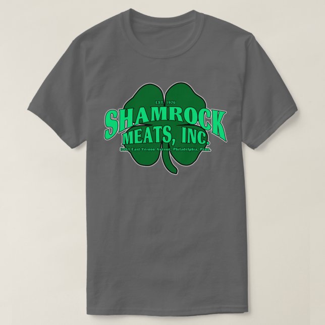 Camiseta Carnes de Shamrock de Rocky (Diseño del anverso)