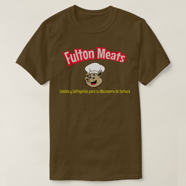 Camiseta Carnes Fulton (Diseño del anverso)